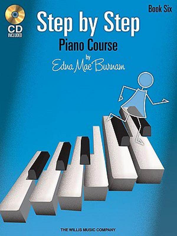 【预售】Step by Step Piano Course, Book 6 [With CD (Audio)]