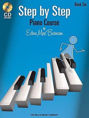【预售】Step by Step Piano Course, Book 6 [With CD (Audio)]