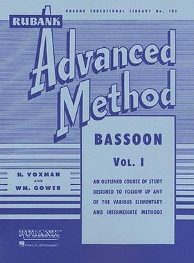 【预售】Rubank Advanced Method: Bassoon, Vol. I