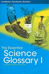 Essential Student 预售 Science The Glossary
