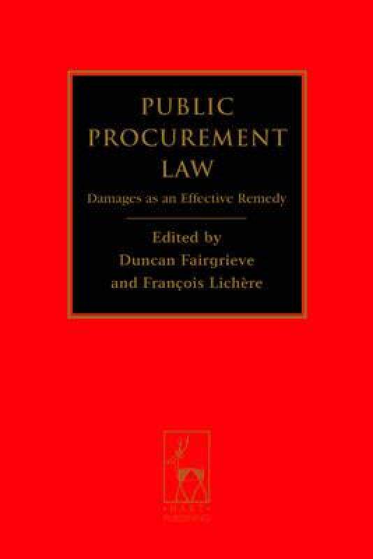 【预售】Public Procurement Law: Damages as an Effective