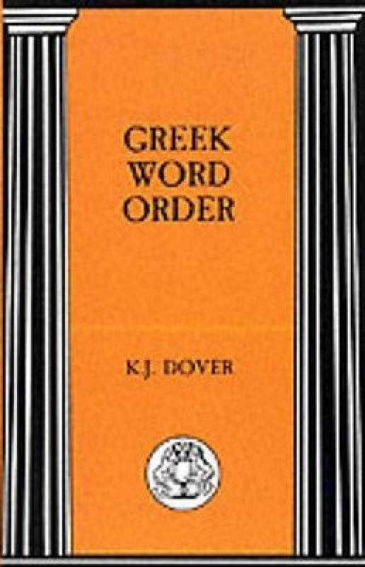 【预售】Greek Word Order