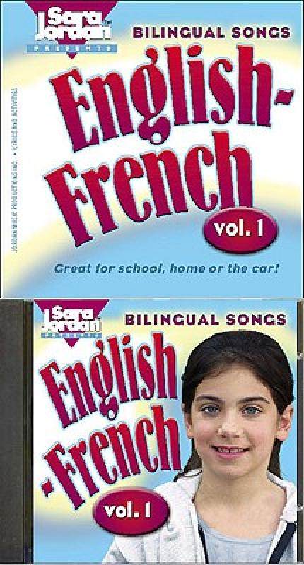 【预售】bilingual songs english-french: vol. 1 [with cd