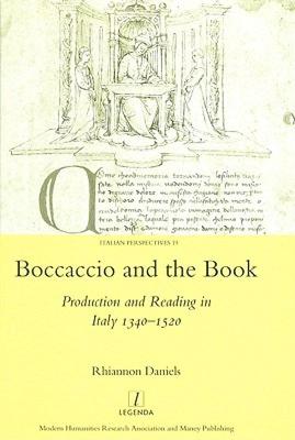 【预售】Boccaccio and the Book: Production and Reading in