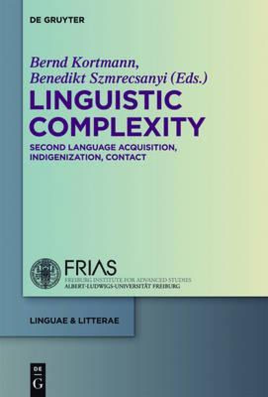 【预售】Linguistic Complexity: Second Language Acquisition