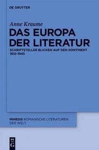 Europa der Literatur Blicken Das Schriftsteller Auf 预售