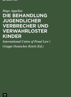 【预售】Die Behandlung Jugendlicher Verbrecher Und