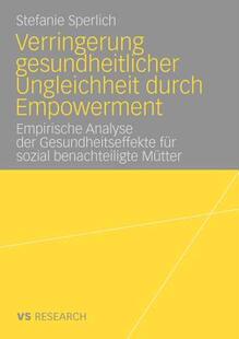【预售】Verringerung Gesundheitlicher Ungleichheit Durch