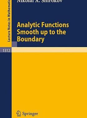 【预售】Analytic Functions Smooth Up to the Boundary