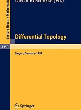 【预售】Differential Topology: Proceedings of the Second