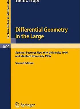 预订 Differential Geometry in the Large