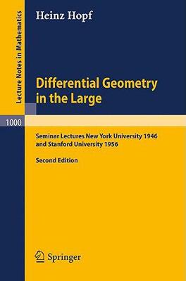 预售 Differential Geometry in the Large