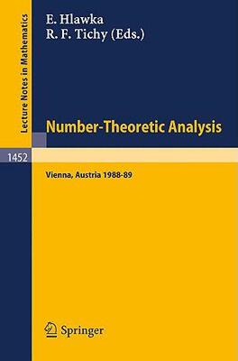 【预售】Number-Theoretic Analysis: Seminar, Vienna 1988-89