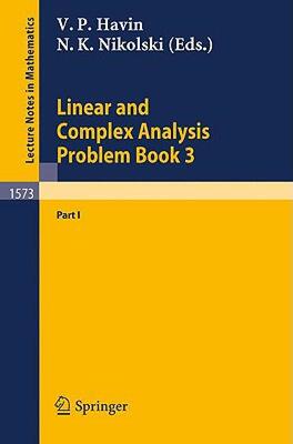 【预售】Linear and Complex Analysis Problem Book 3: Part 1