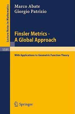 【预售】Finsler Metrics - A Global Approach: With