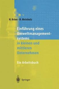 【预售】Einfuhrung Eines Umweltmanagementsystems in Kleinen