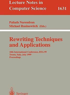 【预售】Rewriting Techniques and Applications: 10th