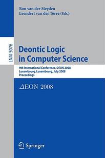 【预售】Deontic Logic in Computer Science: 9th International