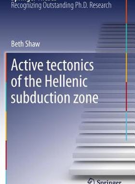 【预售】Active Tectonics of the Hellenic Subduction Zone