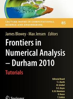 【预售】Frontiers in Numerical Analysis - Durham 2010