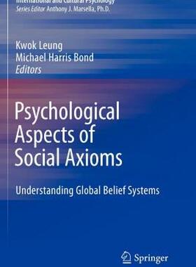 【预售】Psychological Aspects of Social Axioms:
