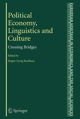 【预售】Political Economy, Linguistics and Culture: Crossing