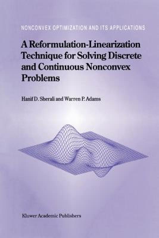 【预售】A Reformulation-Linearization Technique for Solving