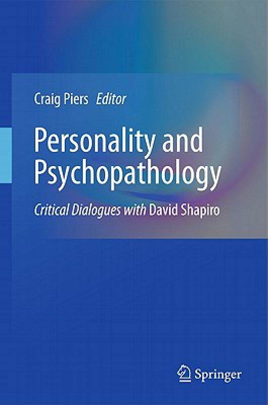 【预售】Personality and Psychopathology: Critical Dialogues