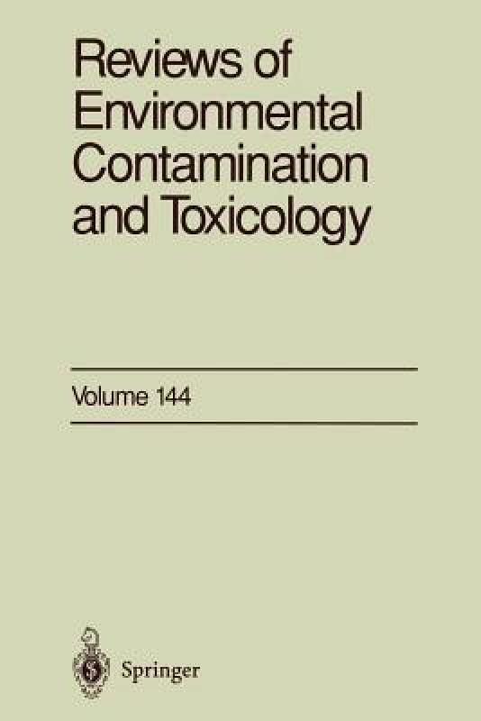 【预售】Reviews of Environmental Contamination and