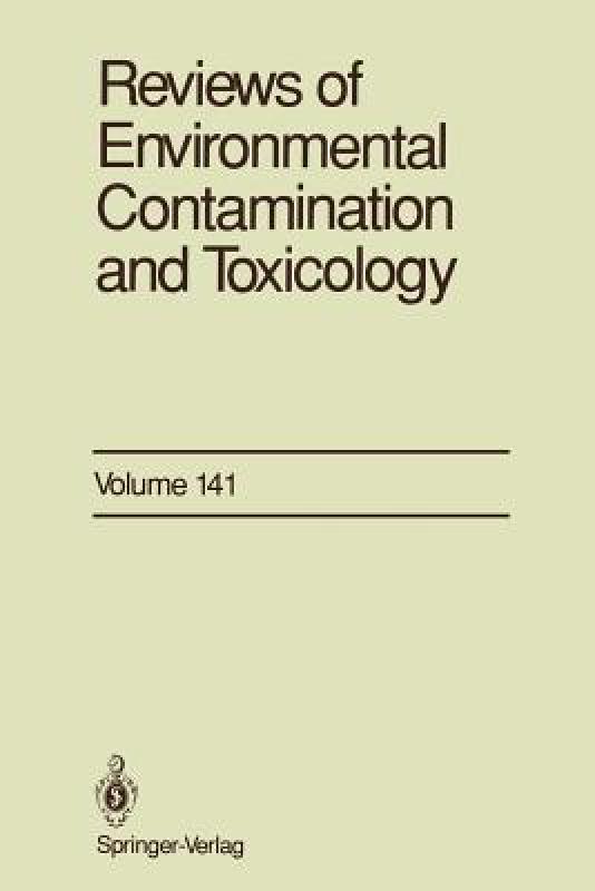【预售】Reviews of Environmental Contamination and