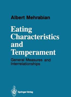 【预售】Eating Characteristics and Temperament: General