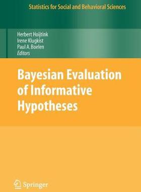 【预售】Bayesian Evaluation of Informative Hypotheses