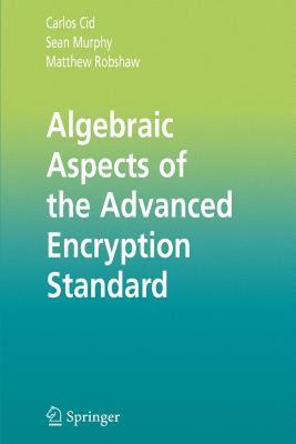 【预售】Algebraic Aspects of the Advanced Encryption