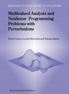 【预售】Multivalued Analysis and Nonlinear Programming