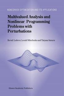 【预售】Multivalued Analysis and Nonlinear Programming