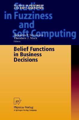 【预售】Belief Functions in Business Decisions