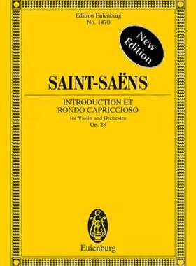 【预售】Introduction Et Rondo Capriccioso, Op. 28