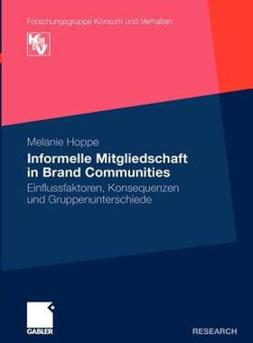 【预售】Informelle Mitgliedschaft in Brand Communities: