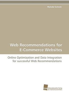 【预售】Web Recommendations for E-Commerce Websites