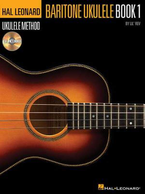【预售】Hal Leonard Baritone Ukulele Method - Book 1 [With