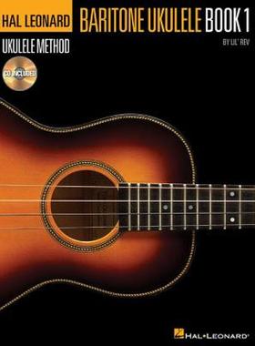 【预售】Hal Leonard Baritone Ukulele Method - Book 1 [With
