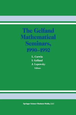 【预售】The Gelfand Mathematical Seminars, 1990 1992