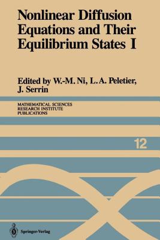 【预售】Nonlinear Diffusion Equations and Their Equilibrium