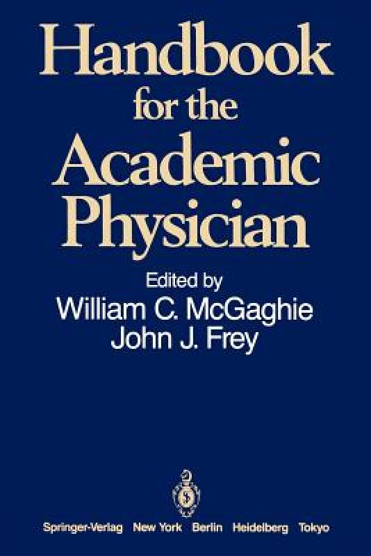 【预售】Handbook for the Academic Physician