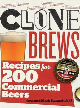 【预售】Clone Brews: Recipes for 200 Commercial Beers