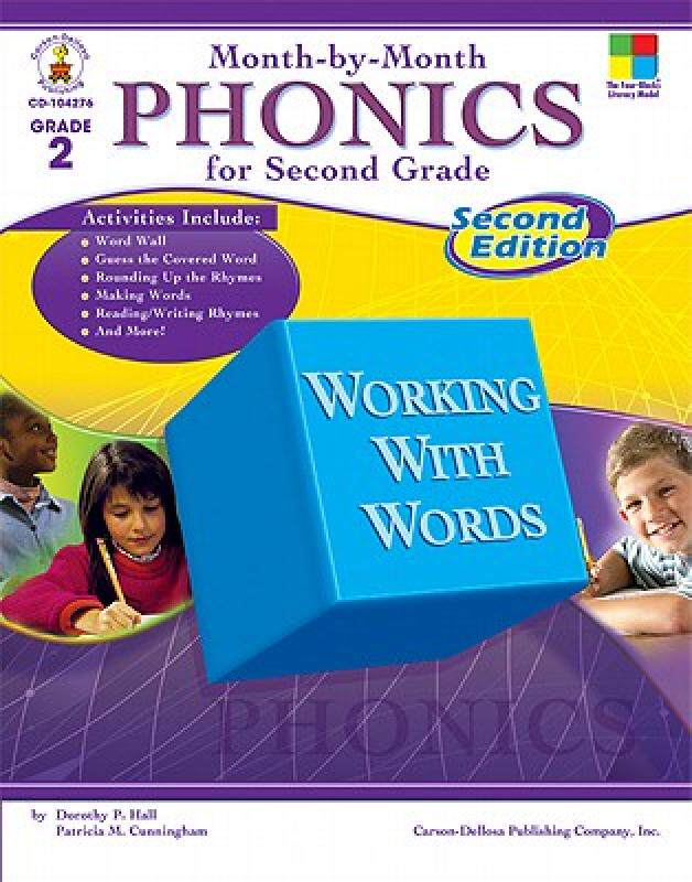 【预售】Month-By-Month Phonics for Second Grade