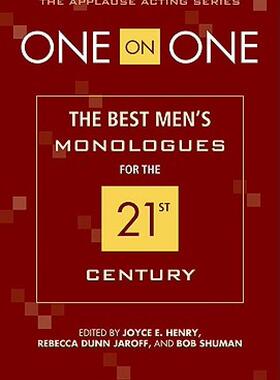 【预售】One on One: The Best Men's Monologues for the 21st