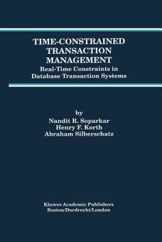 【预售】Time-Constrained Transaction Management: Real-Time