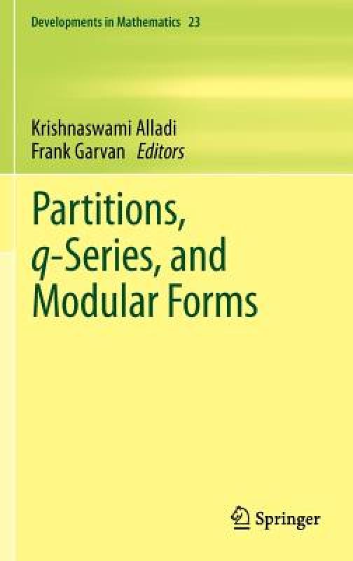 【预售】Partitions, Q-Series, and Modular Forms