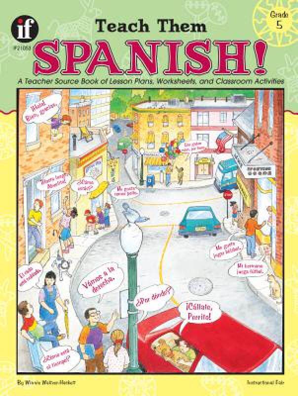【预售】Teach Them Spanish!, Grade 5: A Teacher Source Book